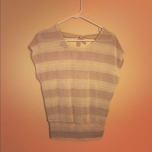 Summertime Short Sleeve Nautical Top